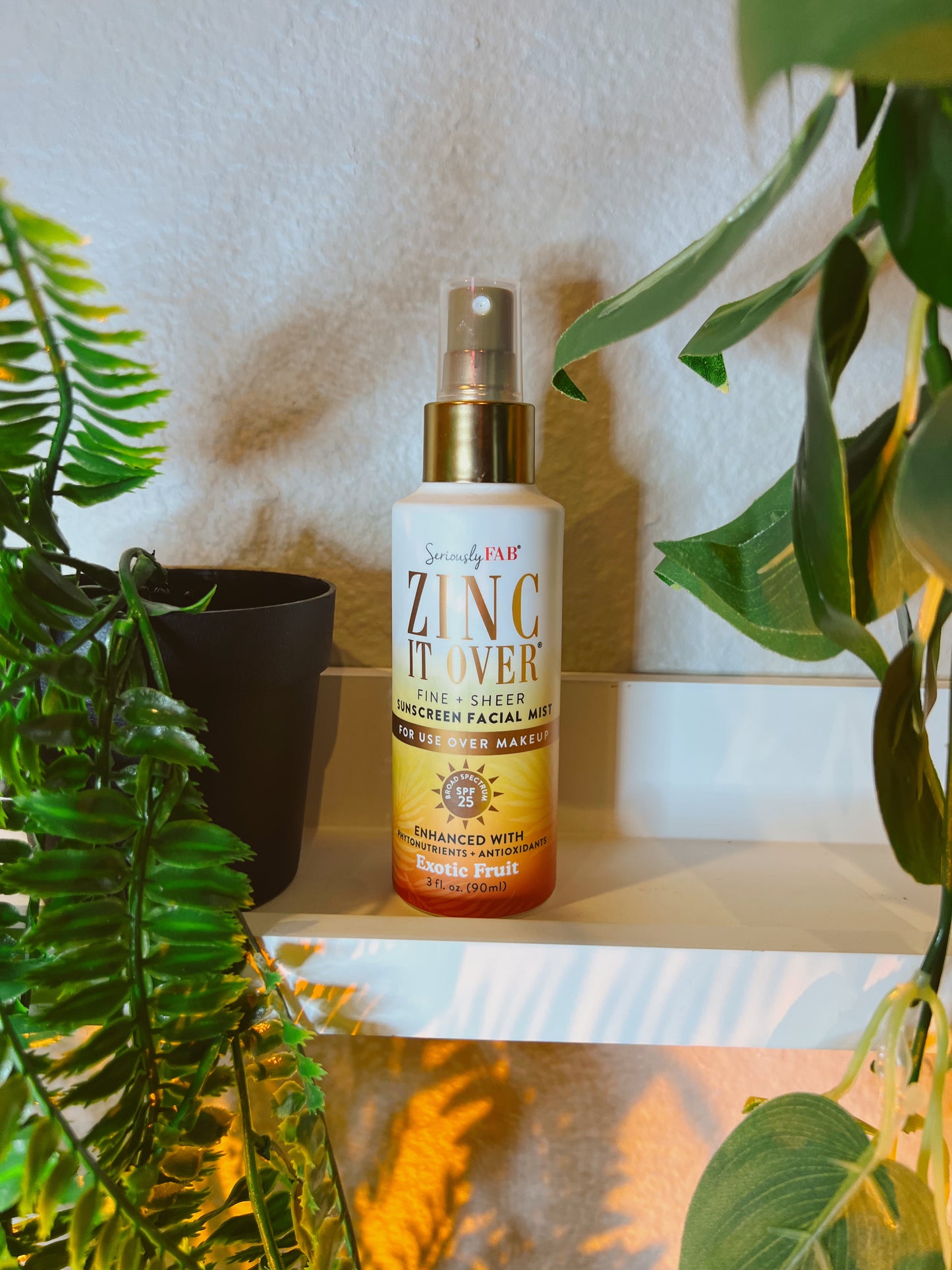 Zinc it Over Suncreen Spray (Scented)