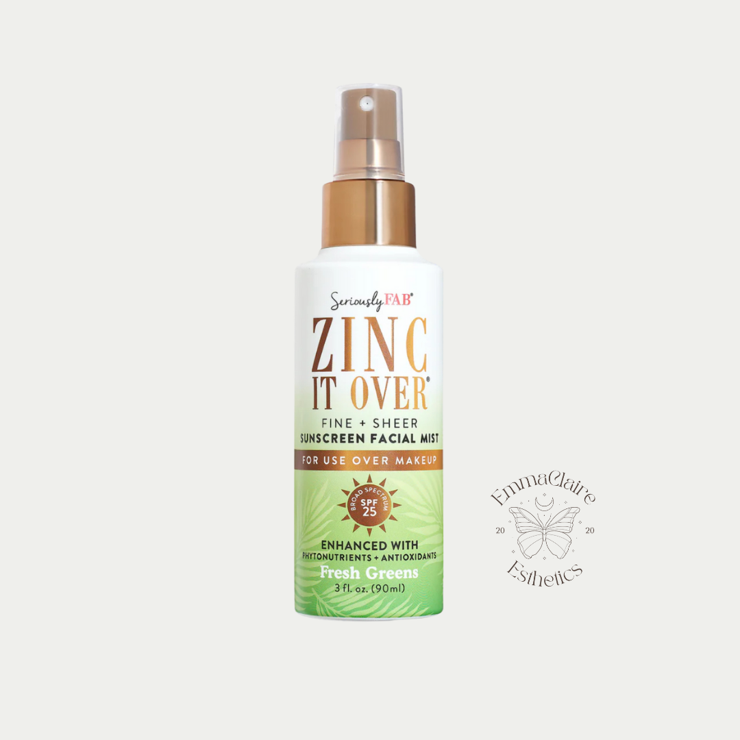 Zinc it Over Suncreen Spray (Scented)