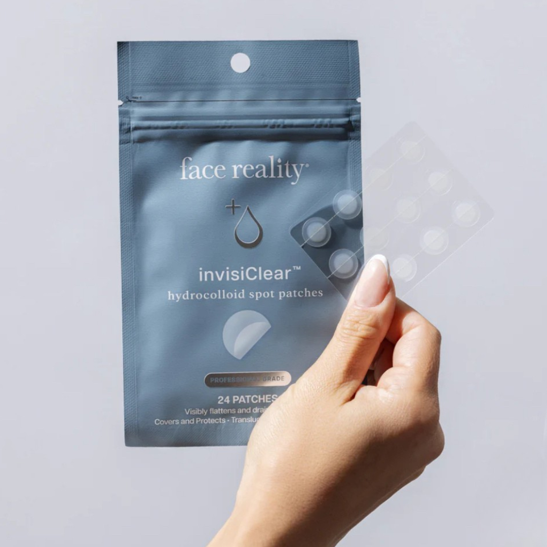 InvisiClear Hydrocolloid Patches (1 pack, 24 stickers)