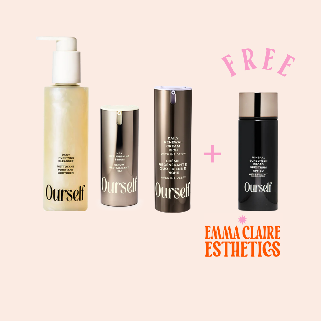 Ourself Regimen Bundle + FREE SPF 50 ($55)
