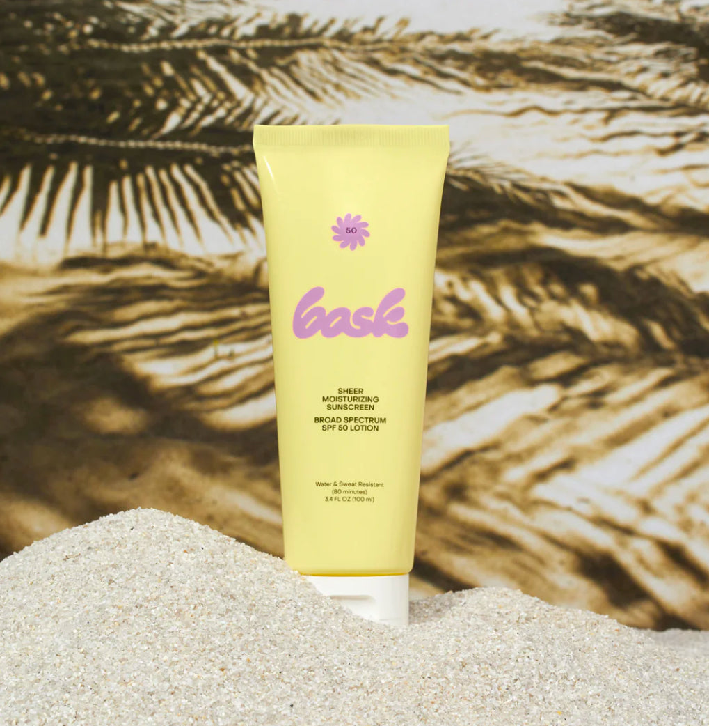 Bask Sheer Moisturizing Sunscreen SPF 50