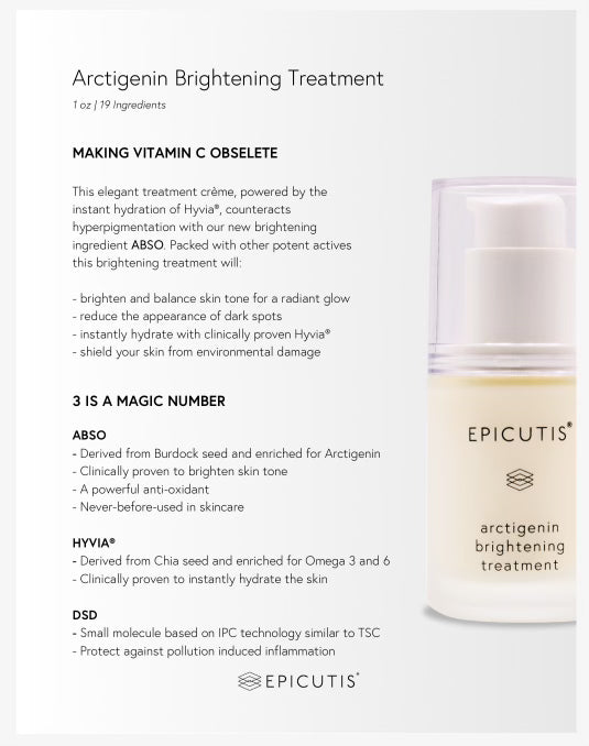 Arctigenin Brightening Treatment